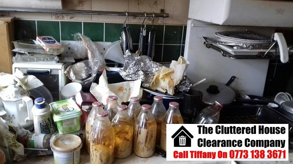 Hoarded house clearance specialists: Clearing a hoarder's house in the UK.