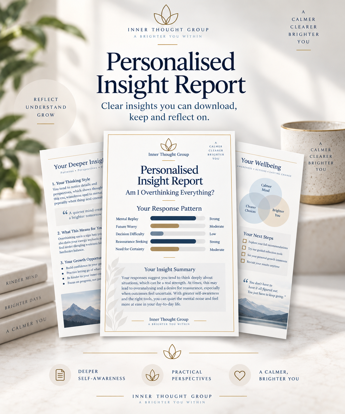 Example Inner Thought Group personalised insight report